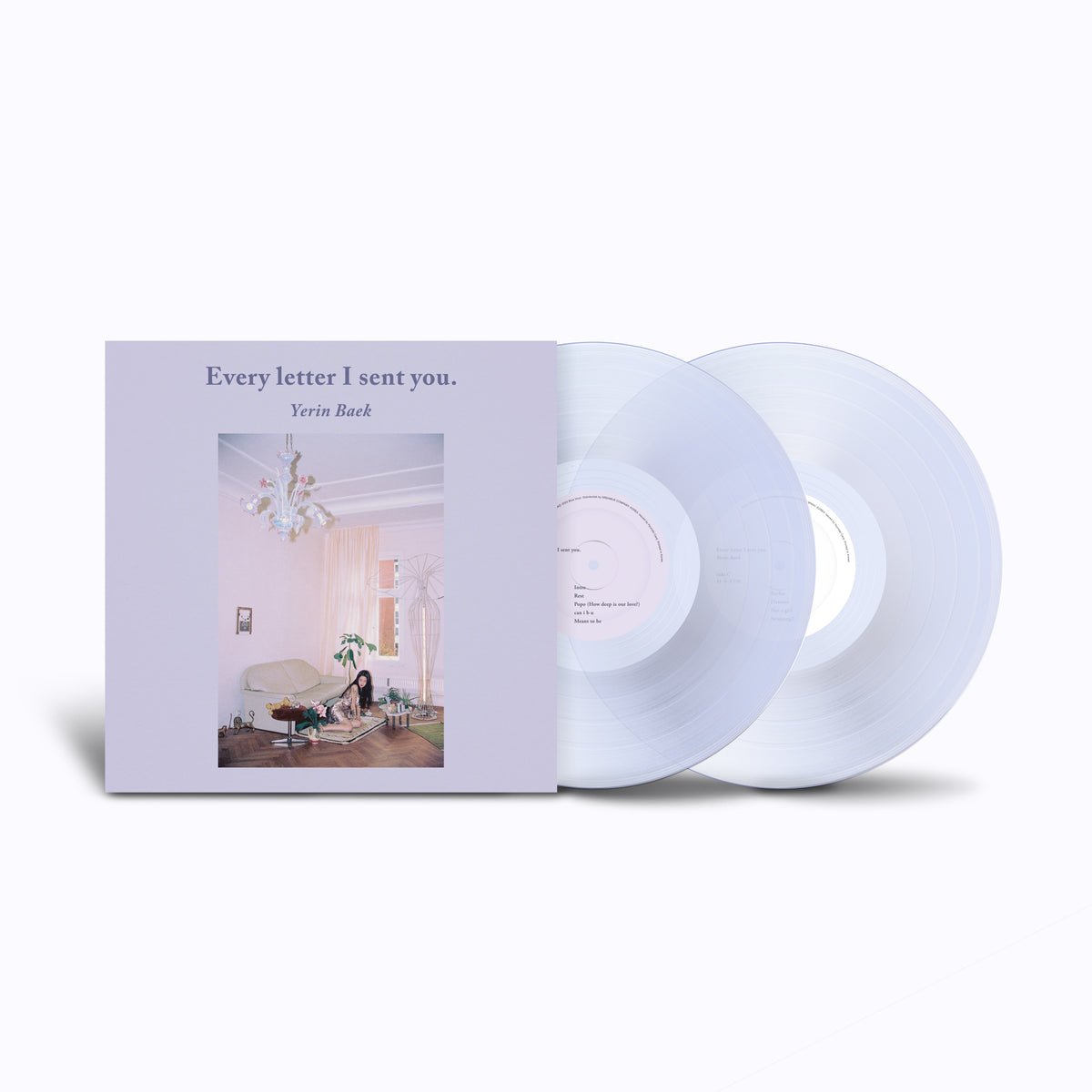 BAEK YERIN | 백예린 | EVERY LETTER I SENT YOU [Limited LP ]