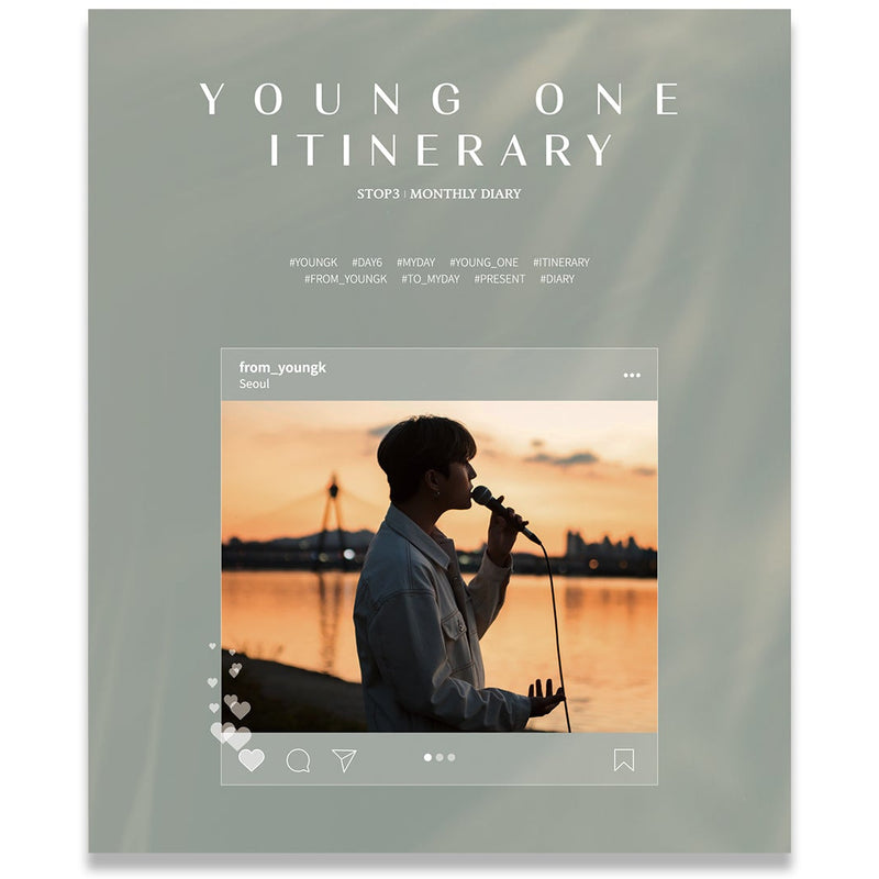 DAY6 Young K | 데이식스 영케이 | [ YOUNG ONE ITINERARY STOP 3 : MONTHLY DIARY ]