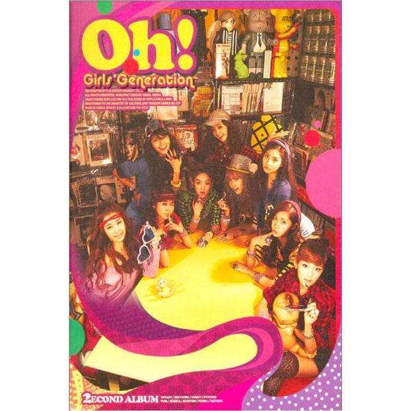 GIRLS' GENERATION | 소녀시대 | vol 2 Album : OH!