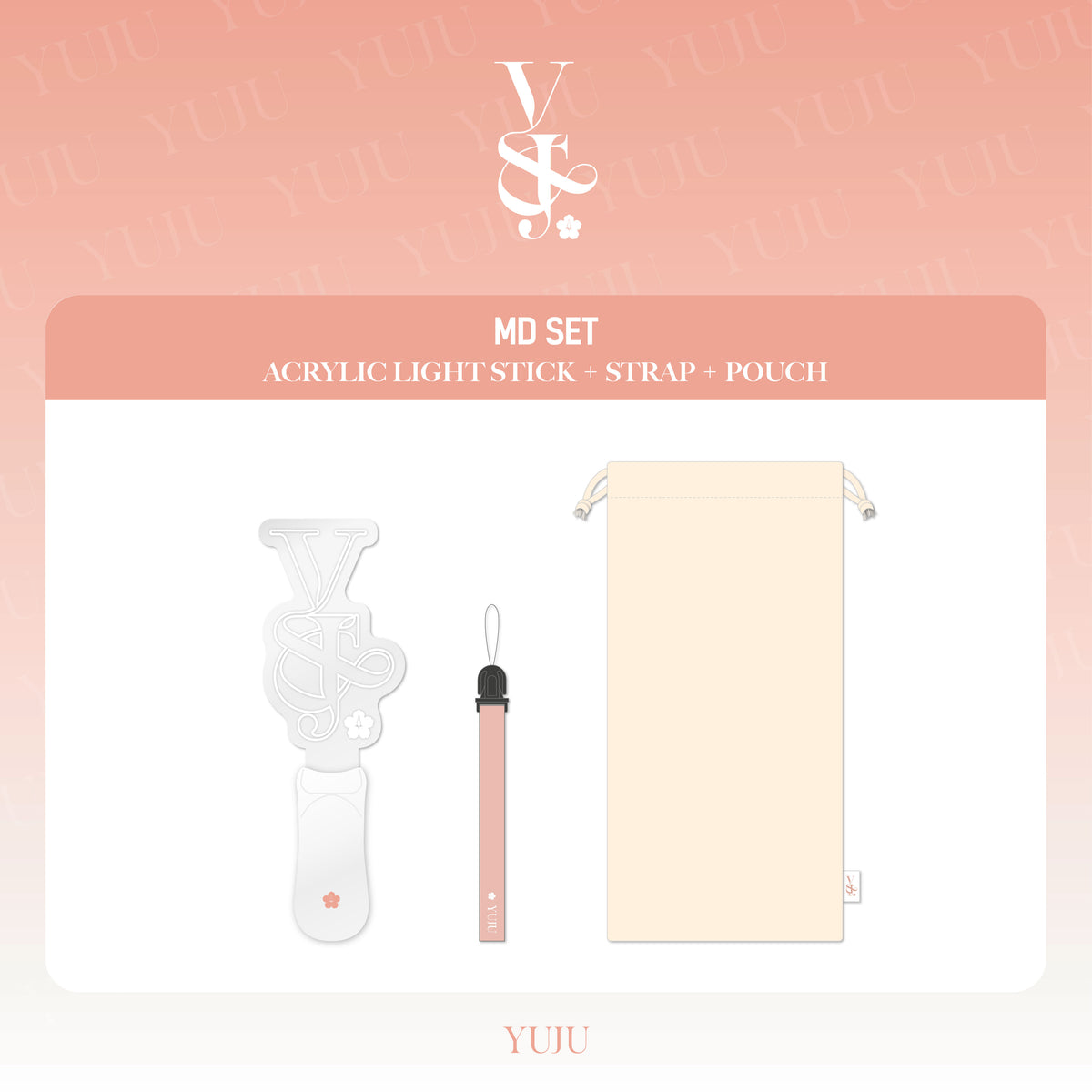YUJU |  유주 | ACRYLIC LIGHT STICK SET