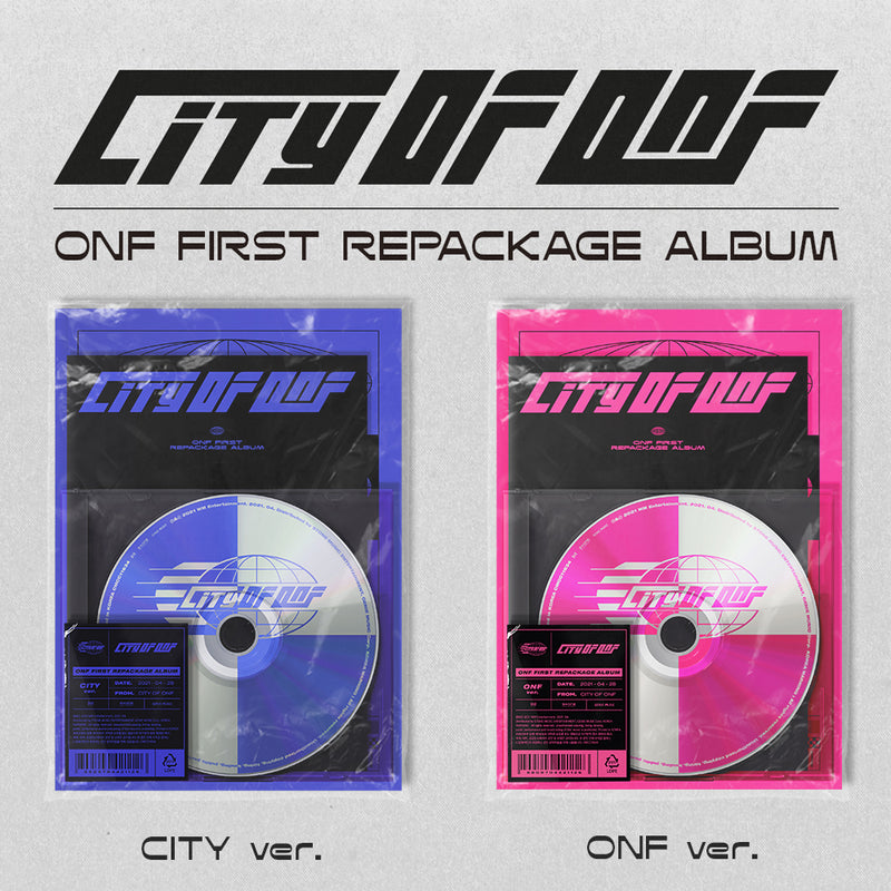 ONF | 온앤오프 | First Album Repackage [City of ONF]