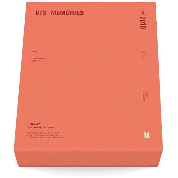 BTS | 방탄소년단 | MEMORIES OF 2019 [BLU-RAY]