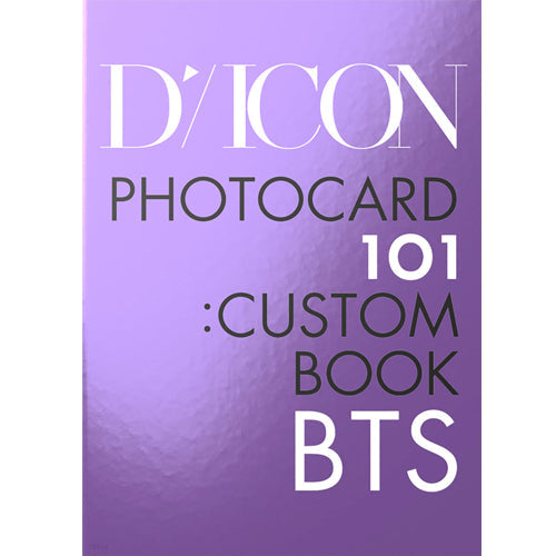 BTS | 방탄소년단 | [ BTS DICON PHOTOCARD 101: CUSTOM BOOK ]