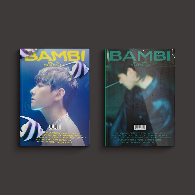 BAEKHYUN | 백현 | 3rd Mini Album [Bambi] Photobook Ver.