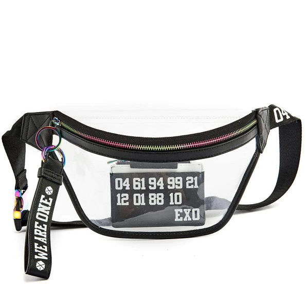EXO | 엑소 | WE ARE ONE FANNY PACK WITH CARD WALLET & KEYCHAIN