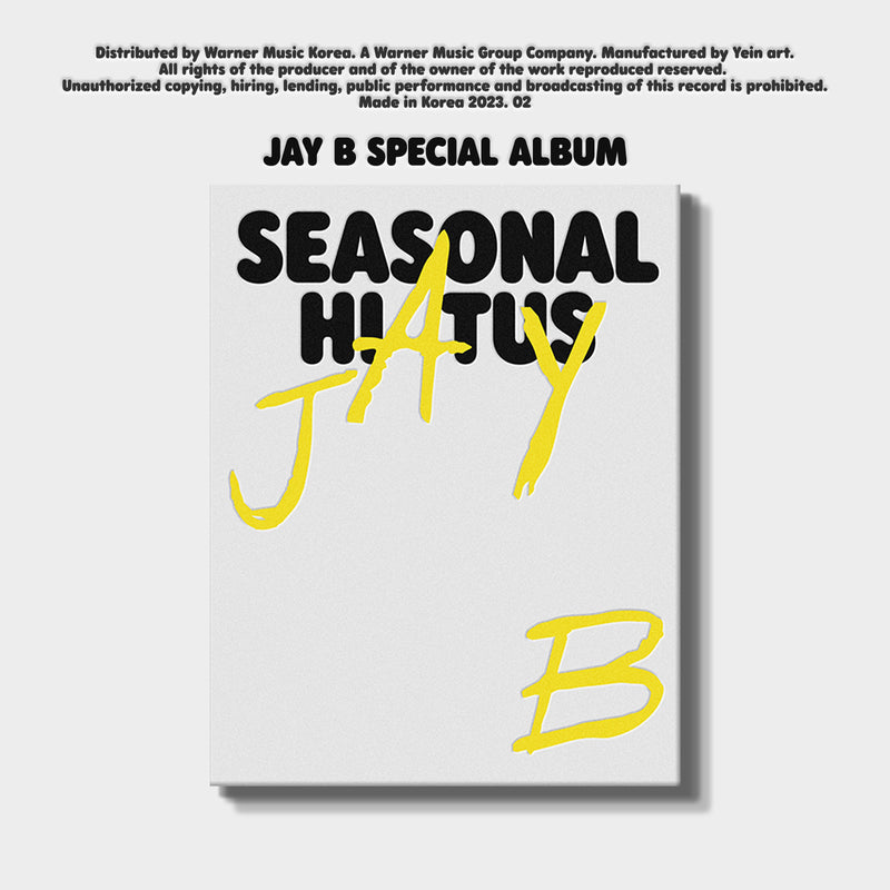 JAY B | 제이비 | Special Album [ SEASONAL HIATUS ]