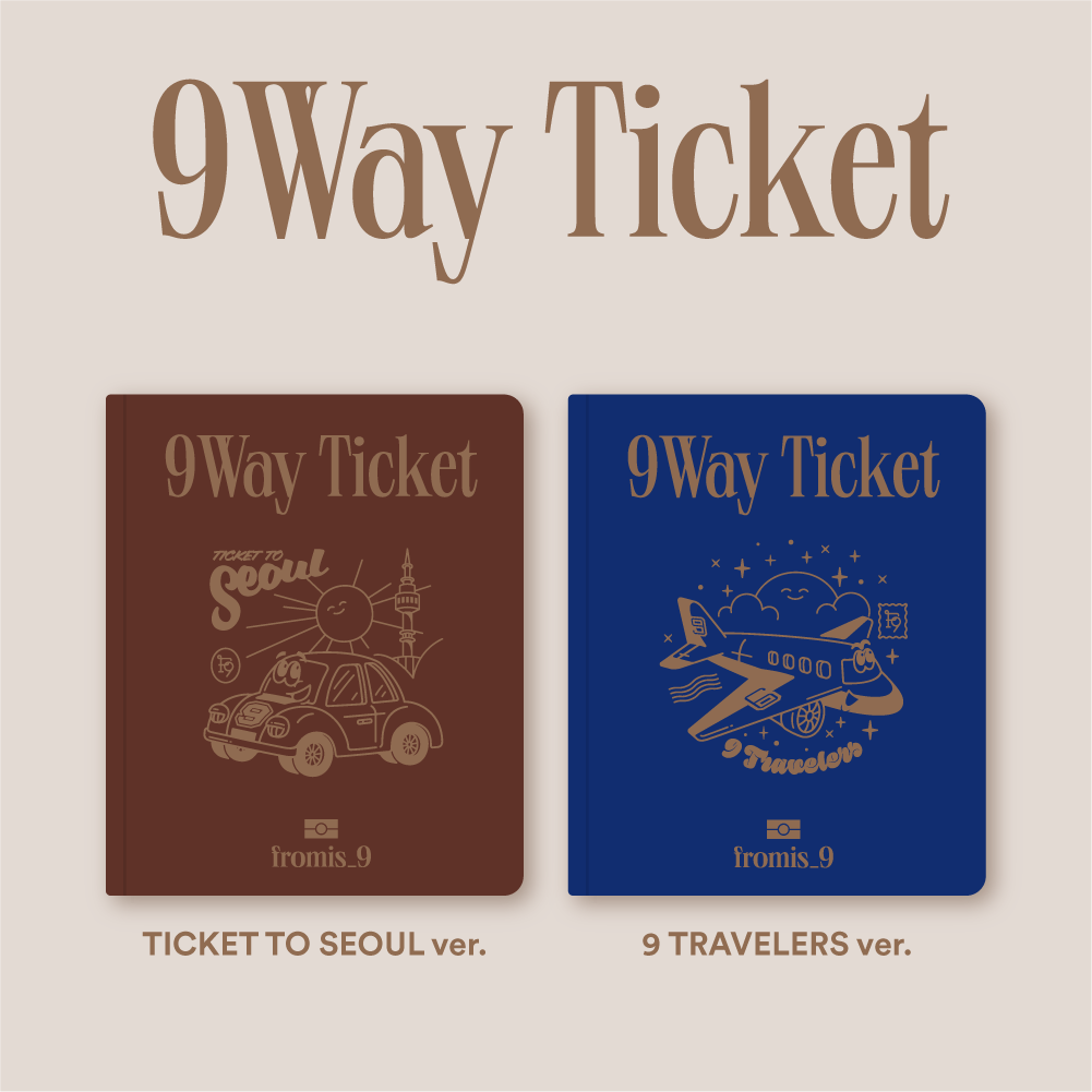 FROMIS9 | 프로미스나인 | 2nd Single Album [9 Way Ticket]