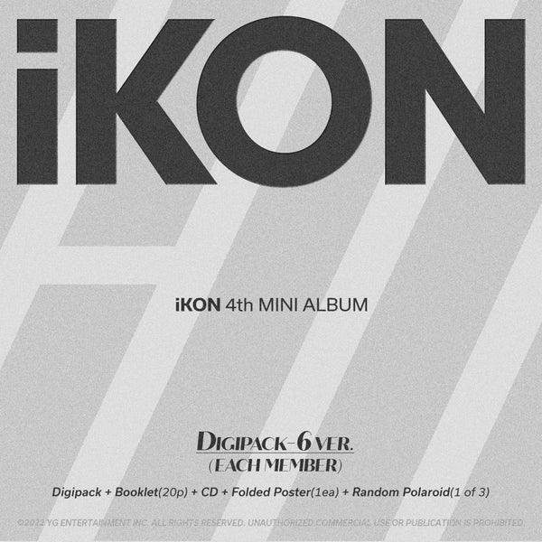 IKON | 아이콘 | 4th Mini Album [ FLASHBACK ] (Digipack Ver.)