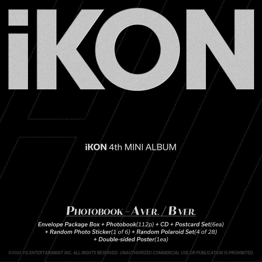 IKON | 아이콘 | 4th Mini Album [ FLASHBACK ] (Photobook Ver.)
