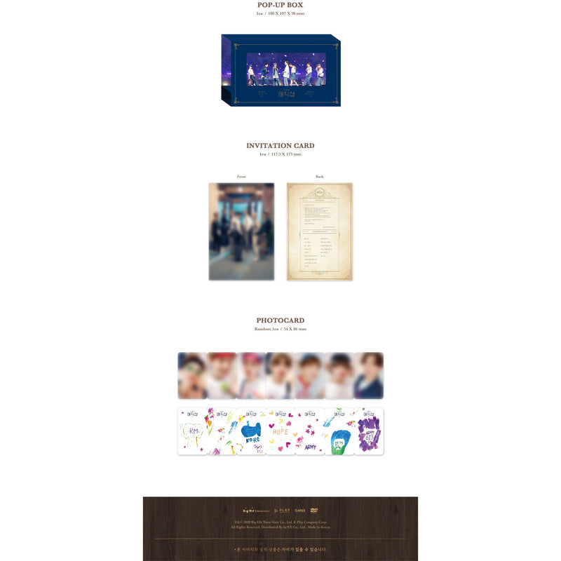 BTS | 방탄소년단 | 5th Muster : Magic Shop [DVD] – KPOP
