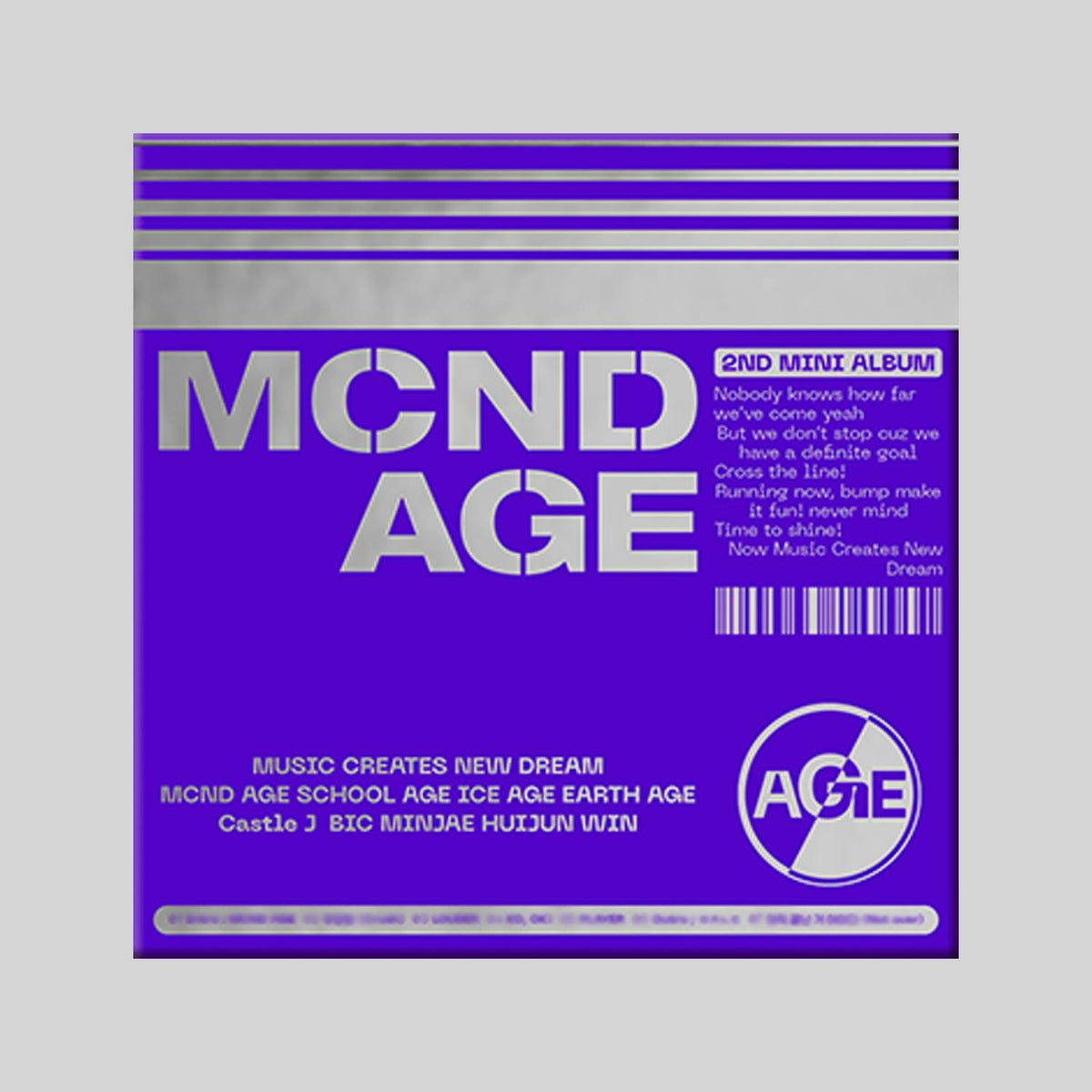 MCND | 엠씨엔디 | 2nd Mini Album [MCND AGE]