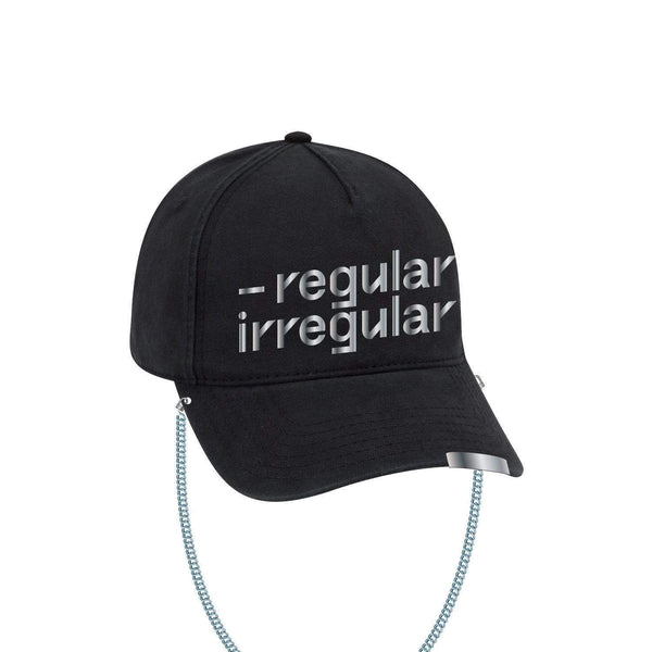 NCT 127  | 엔시티 127 | Regular-Irregular Black Dad Hat with Chain