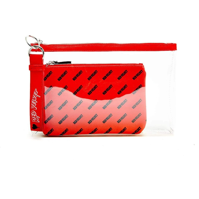 RED VELVET | 레드벨벳 | BAD BOD CLUTCH WITH MAKE UP BACK & KEYCHAIN