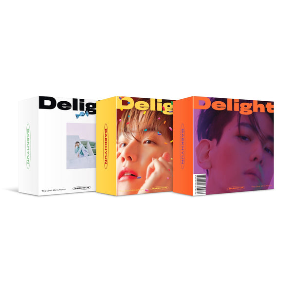 BAEKHYUN | 백현 | 2nd Mini Album : Delight [ Kihno Kit ver ]