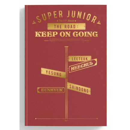 SUPER JUNIOR | 슈퍼주니어 | 11th Full Album [ VOL. 1 'THE ROAD : KEEP ON GOING' ]