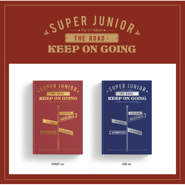 SUPER JUNIOR | 슈퍼주니어 | 11th Full Album [ VOL. 1 'THE ROAD : KEEP ON GOING' ]