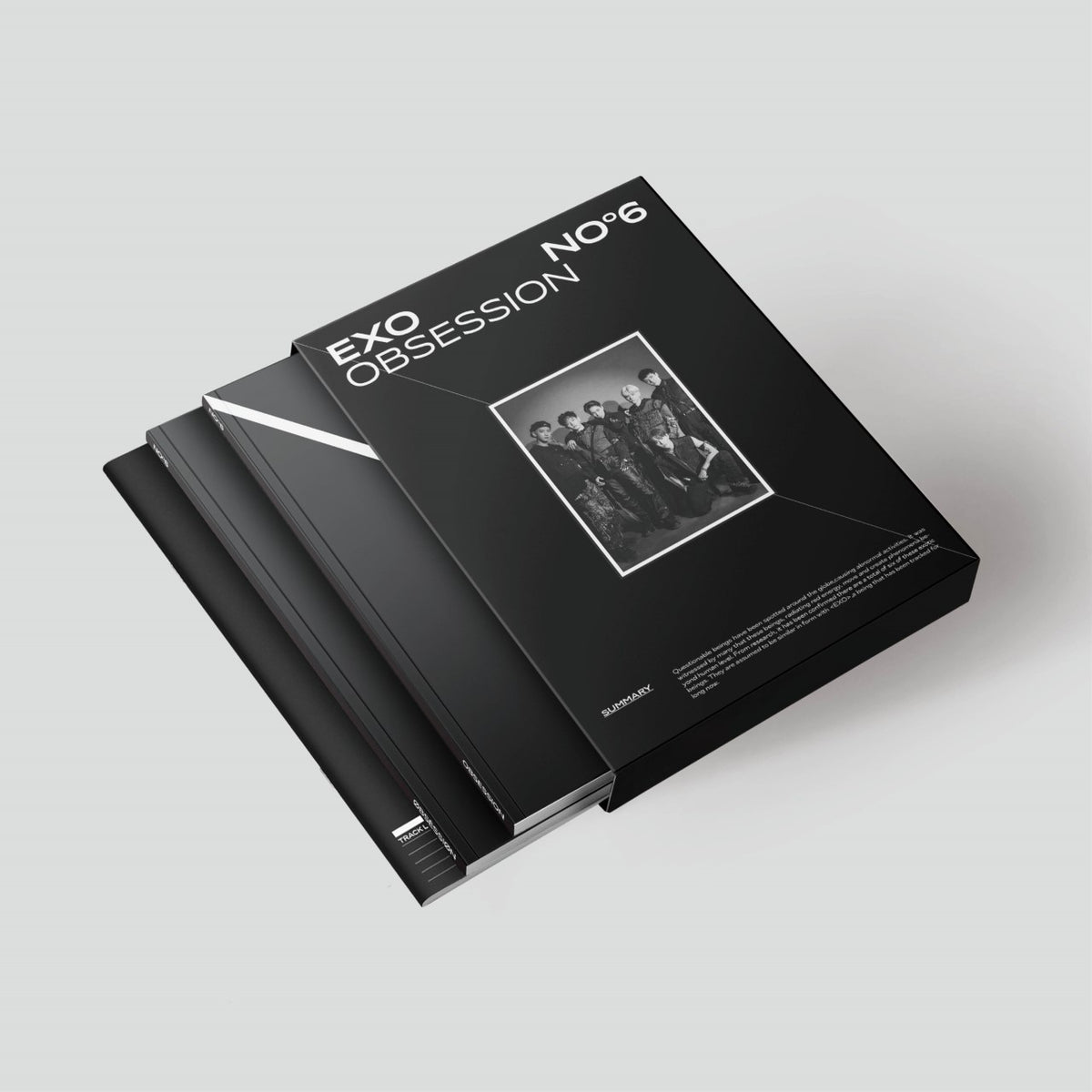 EXO | 엑소 | 6th Album : OBSESSION [ver. OBSESSION] - KPOP MUSIC TOWN (4379363999822)