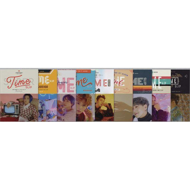 SUPER JUNIOR | 슈퍼주니어 | 9th Album : TIME - SLIP