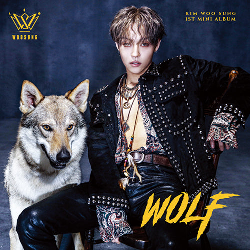 KIM WOO SUNG | 김우성 | 1st Mini Album : WOLF - KPOP MUSIC TOWN (4393498247246)